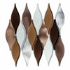 Andova Tiles SAMPLE Zeille Metal Arabesque Wall Tile SAM-ANDZEI203